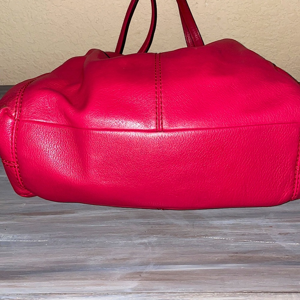 Coach Raspberry Shoulder Bag - Picture 4 of 11